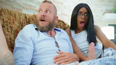 Surprise for the dark-hued damsel in the shape of a BWC