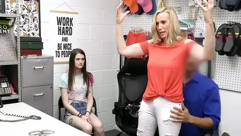 The police officer wants to have an FFM 3-way